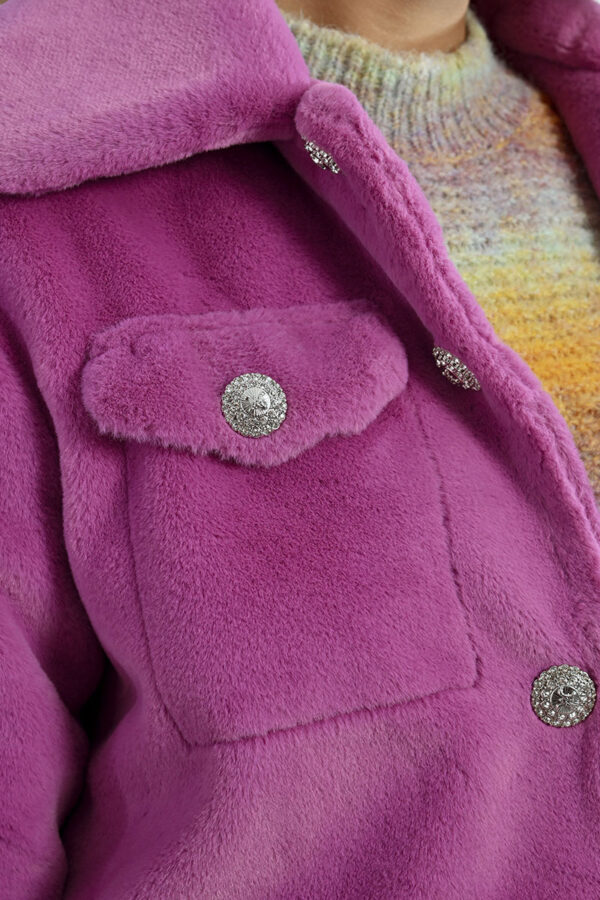 JACKET ΓΟΥΝΑ ΡΟΖ - Image 2