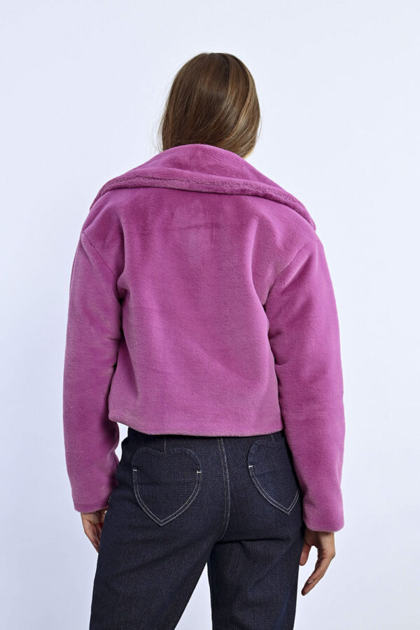 JACKET ΓΟΥΝΑ ΡΟΖ - Image 4